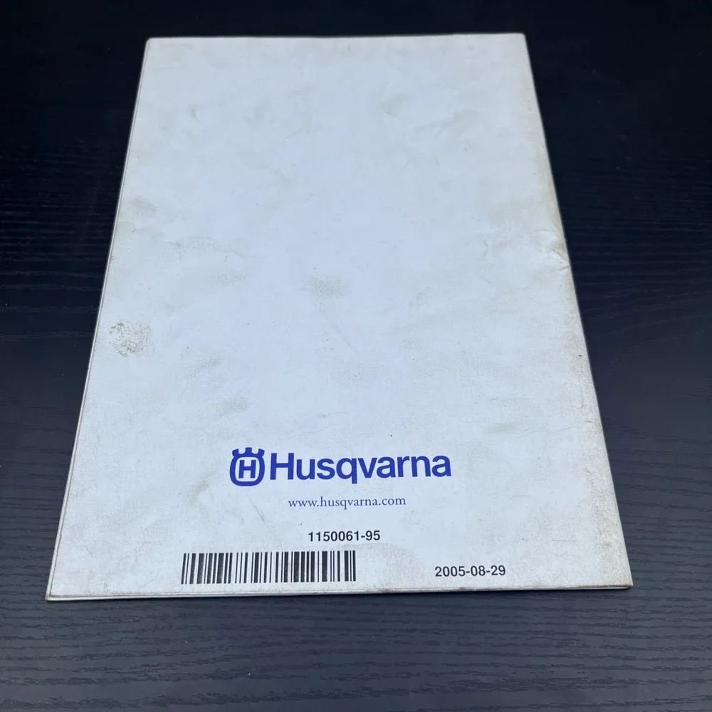 Husqvarna 340 345 350 Chainsaw Operator Manual OEM Owner's Guide